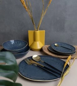 Cosy & Trendy Serviesset Aicha Blue 18-Delig - 6 Persoons -Korting Op Tafelgerei 1070x1200