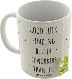 Merkloos Afscheidsmok | Afscheid Collega | Koffiemok | Mok 300 Ml | Mok | Keramische Mok -Korting Op Tafelgerei 1103x1200