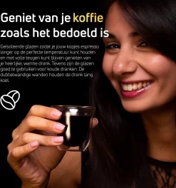 Dubbelwandige ESPRESSO Glazen Van Borosilicaat - Warme En Koude Dranken Kopjes - 70 ML - Set Van 4 -Korting Op Tafelgerei 1122x1200 12