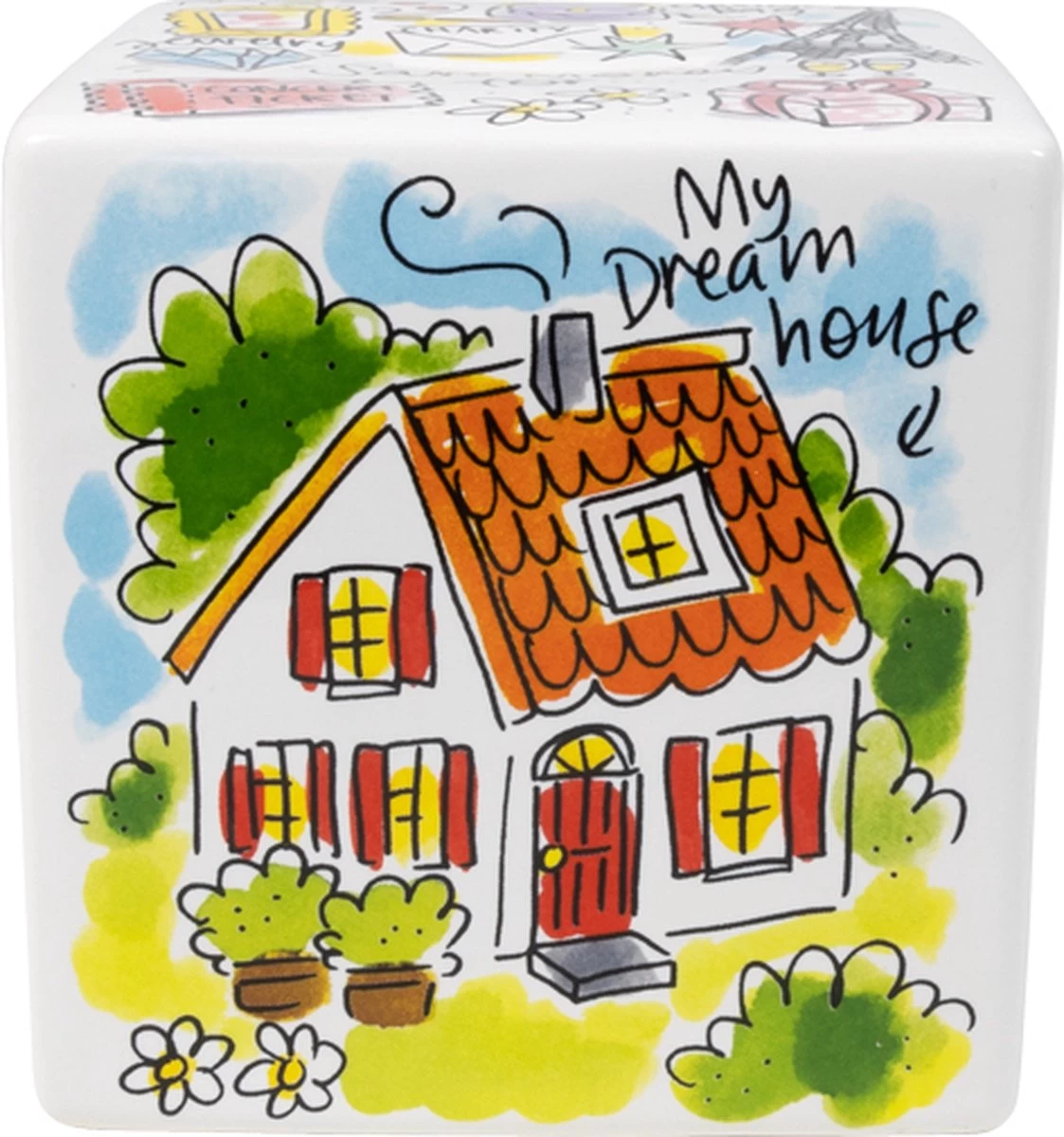 Blond Amsterdam, Even Bijkletsen: Spaarpot Vierkant 6 Blond Amsterdam, Even Bijkletsen: Spaarpot Vierkant - Afbeelding 6