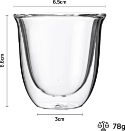 Dubbelwandige ESPRESSO Glazen Van Borosilicaat - Warme En Koude Dranken Kopjes - 70 ML - Set Van 4 -Korting Op Tafelgerei 1144x1200 2