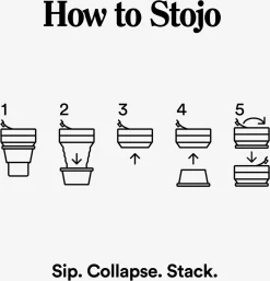 STOJO - Opvouwbare Beker - To Go - Grijs - 237ml - Herbruikbaar -Korting Op Tafelgerei 1153x1200 2