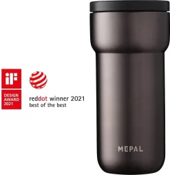 Mepal Isoleerbeker Ellipse 375 Ml – Houdt Je Drankje 4 Uur Warm En 8 Uur Koud – Titanium – Koffiebeker To Go – Lekdicht – Thermosbeker -Korting Op Tafelgerei 1162x1200 1