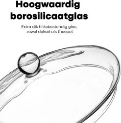 Vatten® Premium Glazen Theepot - 700ml - Dubbelwandig - Anti-drup - Transparant 10 Vatten® Premium Glazen Theepot - 700ml - Dubbelwandig - Anti-drup - Transparant -Korting Op Tafelgerei 1175x1200 1