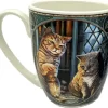 Lisa Parker Purrlock Holmes Kat Proselein Mok - 300ml