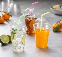 Salade En Smoothie Bekers - 50 Stuk(s) - 300 Ml - To Go - Incl Open Deksel - Transparant - Royal WM - Kerst Servies -Korting Op Tafelgerei 1200x1099