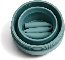 Stojo - Biggie Cup - 470 Ml - Herbruikbaar - Opvouwbaar - Groen -Korting Op Tafelgerei 1200x1119