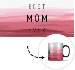 Magische Mok - Foto Op Warmte Mokken - Koffiemok - Best Mom Ever - Mama - Quotes - Spreuken - Magic Mok - Beker - 350 ML - Theemok - Mok Met Tekst -Korting Op Tafelgerei 1200x1133