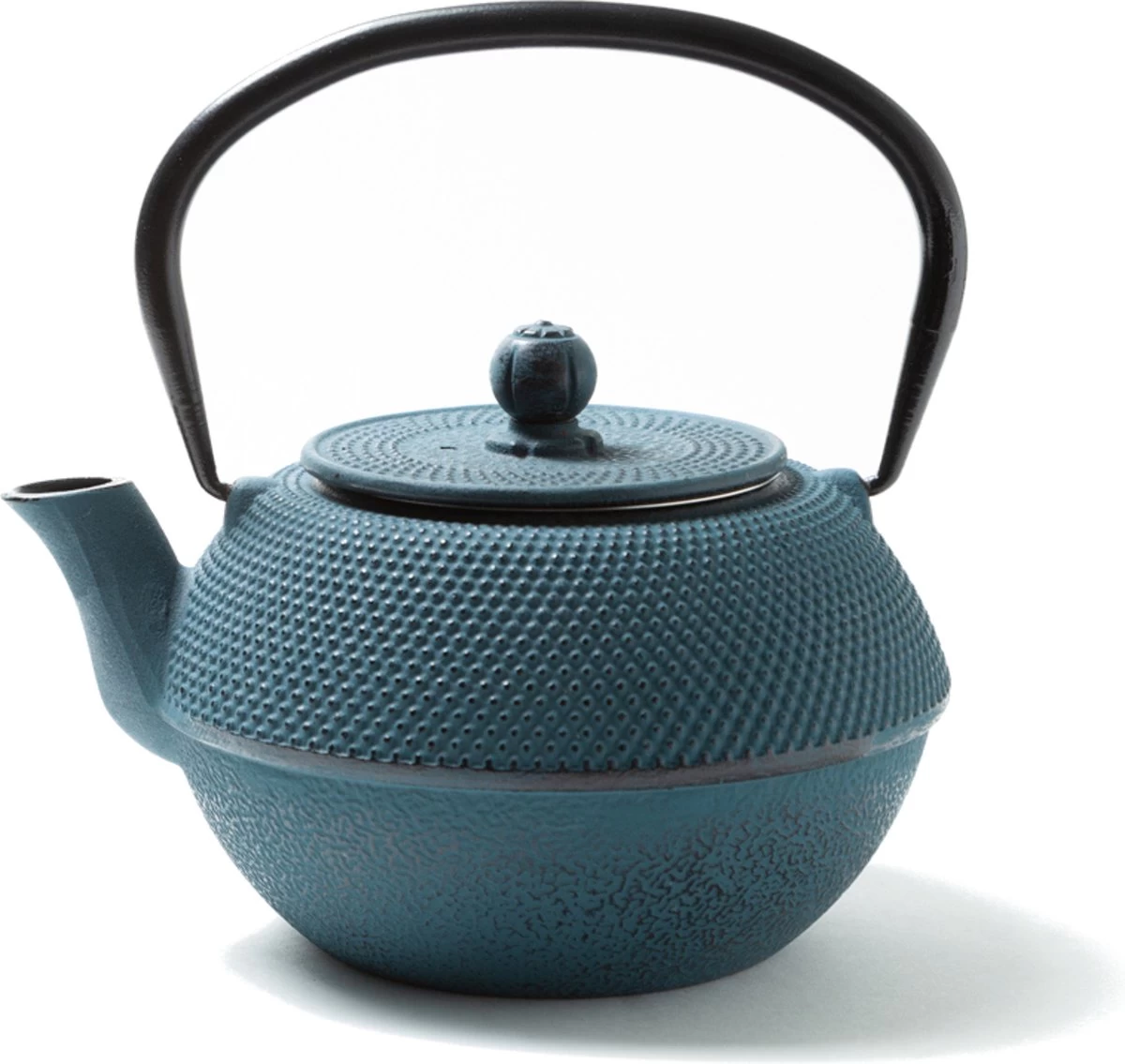 Tealøv THEE SET 1,1 LITER GIETIJZER | COMPLETE SET IN GESCHENKDOOS | Gietijzeren Theepot Met Roestvrijstalen Zeef, Gietijzeren Theekopjes En Onderzetter | In Authentiek Japanse Stijl | Arare Blauw 8 Tealøv THEE SET 1,1 LITER GIETIJZER | COMPLETE SET IN GESCHENKDOOS | Gietijzeren Theepot Met Roestvrijstalen Zeef, Gietijzeren Theekopjes En Onderzetter | In Authentiek Japanse Stijl | Arare Blauw - Afbeelding 8