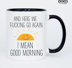 Goodmorning Mok - Mok Met Tekst - Grappige Mok - Verjaardag Cadeau - Cadeau Voor Man - Cadeau Voor Vrouw - Cadeau Voor Haar - Cadeau Voor Hem - Grappige Cadeau - Thee Glazen - Valentijn Cadeautjes - Koffiekopjes -Korting Op Tafelgerei 1200x1143 1