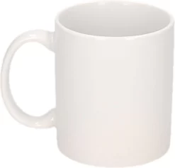 10x Onbedrukte Witte Mokken 300 Ml - Blanco Koffiemokken