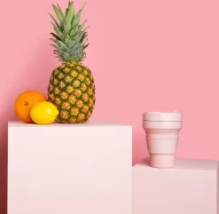 STOJO - Opvouwbare Beker - To Go - Roze - 237ml (8oz) - Herbruikbaar -Korting Op Tafelgerei 1200x1171 7