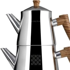 Serenk Definition Turkse Theepot - Inductie Geschikt - Theepottenset - RVS -Korting Op Tafelgerei 1200x1185 6