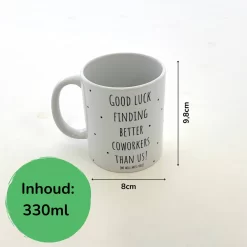 Merkloos Afscheidsmok | Afscheid Collega | Koffiemok | Mok 300 Ml | Mok | Keramische Mok -Korting Op Tafelgerei 1200x1200 156