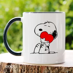 Snoopy Cute Mok - Snoopy Producten - Vrouwen Cadeautje - Valentijn Cadeautjes Voor Haar - Verjaardag Cadeau Man - Valentijn Cadeu Man - Mokken - Theeglazen - Koffiekopjes