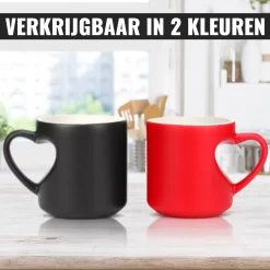 Malinsi Hart Mok - Hitte Kleur Veranderende Glazen - Zwart 330ml - Liefde Mokken - Koffie En Thee Beker - Theeglazen - Koffiebeker - Koffiemok - Hartjes Koffiekopjes - Cadeau Voor Man & Vrouw -Korting Op Tafelgerei 1200x1200 212
