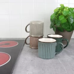 OTIX Koffiekopjes - Met Oor - Set Van 4 - Aardewerk - 250 Ml -Korting Op Tafelgerei 1200x1200 354