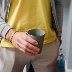 Luxe Herbruikbare Drinkbekers Van In Round – 5 Stuks – Grijs – Plastic / Kunststof – Drinkbeker Voor Volwassenen En Kinderen – Alternatief Voor Wegwerp Bekers – Drink Beker – Limonadeglazen Sapglazen – Camping Servies – Onbreekbare Glazen – Beerpong -Korting Op Tafelgerei 1200x1200 391