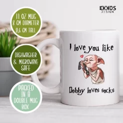 Harry Potter Dobby Mok - Harry Potter - Cadeau Voor Vrouw - Koffiemok - Grappige Cadeaus - Cadeau Voor Man - Kado Man - Kado Vrouw - Valentijn Cadeautje Voor Haar - Mokken En Bekers - Verjaardag Cadeau - Koffiekopjes - Mok Met Tekst -Korting Op Tafelgerei 1200x1200 40