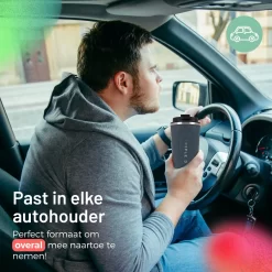 Triple J® Koffiebeker To Go - Thermosbeker - BPA & Lekvrij - 510ml - Blauw -Korting Op Tafelgerei 1200x1200 450