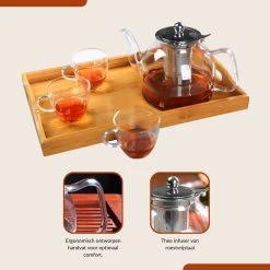 SensaHome - Infuser Theekan/Theepot - Transparant - Glas -Korting Op Tafelgerei 1200x1200 668