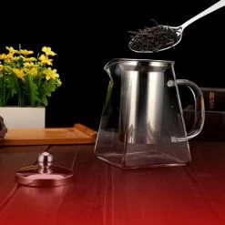 Procidi® Glazen Theepot Met Filter - Theekan Met Infuser - Dubbelwandig Borosilicaat Glas - Thee Thermoskan - Koffiekan 750 ML - Teapot -Korting Op Tafelgerei 1200x1200 693