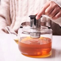 Viva Scandinavia Bjorn Theepot - Glas - Met Filter - 1,2 L - Transparant -Korting Op Tafelgerei 1200x1200 720