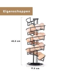 Eiermand – Eierrek – Eierhouder – Eieren – 360° - Zwart - Pasen - 39 Eieren - BAULK® 15 Eiermand – Eierrek – Eierhouder – Eieren – 360° - Zwart - Pasen - 39 Eieren - BAULK® -Korting Op Tafelgerei 1200x1200 815