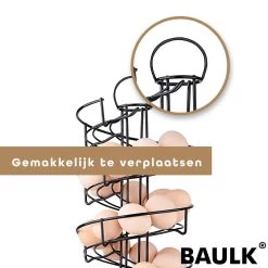 Eiermand – Eierrek – Eierhouder – Eieren – 360° - Zwart - Pasen - 39 Eieren - BAULK® 16 Eiermand – Eierrek – Eierhouder – Eieren – 360° - Zwart - Pasen - 39 Eieren - BAULK® -Korting Op Tafelgerei 1200x1200 816