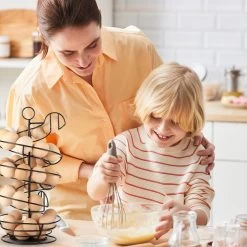 Eiermand – Eierrek – Eierhouder – Eieren – Zwart - Pasen - Tot 40 Eieren - BAULK® -Korting Op Tafelgerei 1200x1200 826