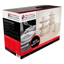 Maxwell And Williams White Basic Rim Koffie- En Dinerset - 30-delig - Wit -Korting Op Tafelgerei 1200x1200 868