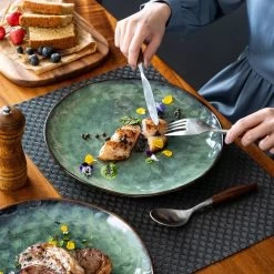 Serviesset 8 Personen - 24 Delig - Handgemaakt Keramiek - Vancasso Groen -Korting Op Tafelgerei 1200x1200 902