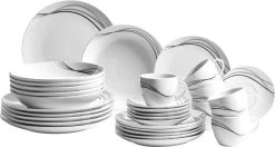 30-delig Porseleinen Servies Voor 6 Personen