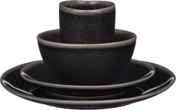 Mica Decorations Tabo Serviesset 4 Persoons - Zwart -Korting Op Tafelgerei 1200x746 2