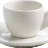 Maxwell & Williams White Basics Round - Espresso Kop En Schotel - 70 Ml