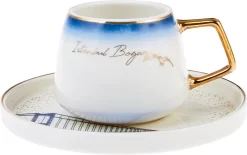 KARACA -ISTANBUL- 12 DELIGE- KOFFIEKOPJES VOOR 6 PERSONEN SET-Karaca Istanbul Set Van 12 Koffiekopjes 90 Ml- Moccamokken -espressokopjes Set Van Porselein, 6 Personen Robuuste Mokkatas, Porselein -Korting Op Tafelgerei 1200x752