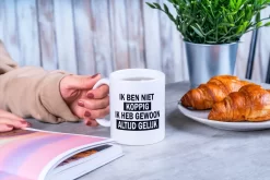 Mok Met Tekst: Ik Ben Niet Koppig. Ik Heb Gewoon Altijd Gelijk | Grappige Mok | Grappige Cadeaus -Korting Op Tafelgerei 1200x800 14