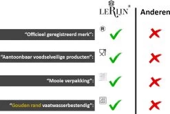 LeRijn® Serviesset Deventer 6 Persoons - 18 Delig - Licht Crème Wit Met Gouden Rand En Motief - Dinerborden - Soepborden - Dessertborden - Borden Servies - Bordenset -Korting Op Tafelgerei 1200x802 5