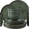 Dutch Rose Serenity - Dutch Rose Set 16 Delig Servies Groen