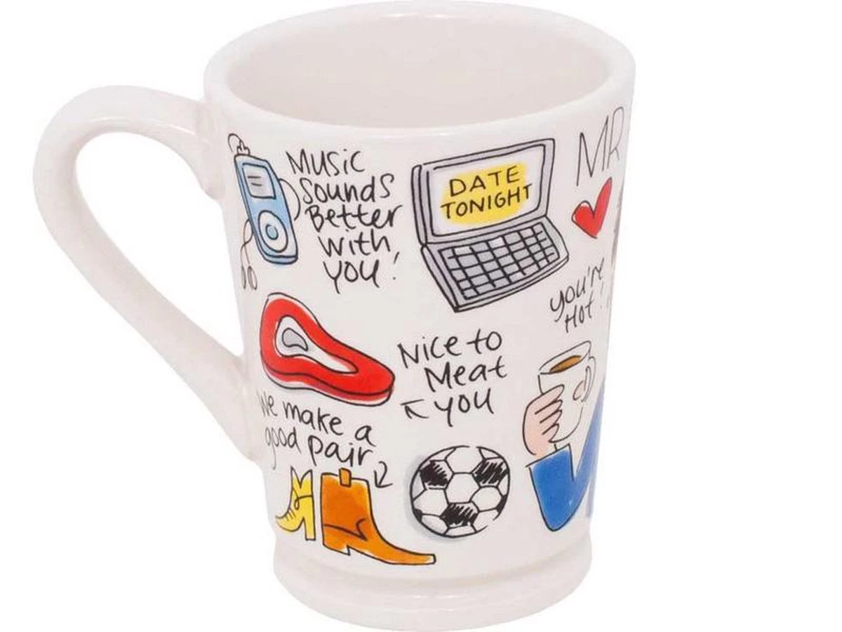 Blond Amsterdam - Specials - Beker XL - Mr Right - 0,5L 3 Blond Amsterdam - Specials - Beker XL - Mr Right - 0,5L - Afbeelding 3