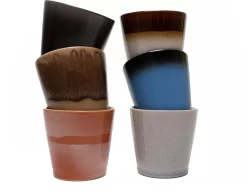 Koffiekopjes - Earth Koffiemok - 200ML En 310ML - Koffiebeker - Set Van 12 Kopjes (ook Los Verkrijgbaar) - Porselein - Hip En Trendy -Korting Op Tafelgerei 1200x937