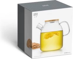 S091 Glazen Theepot Met Bamboedeksel - 1600 Ml - Samadoyo -Korting Op Tafelgerei 1200x968 4