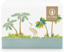 Pip Studio. Set Van 2 Grote Mokken Jolie Flowers Blue 350ml -Korting Op Tafelgerei 1200x981