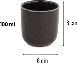 Orange85 Koffiekopjes - Espresso Kopjes - Set Van 6 - 100 Ml - Zwart -Korting Op Tafelgerei 1200x987 1