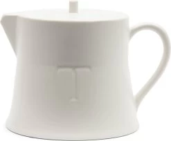 Riviera Maison Theepot Met Deksel - RM Tea Pot Matt - Wit