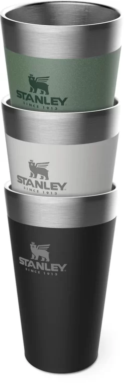 Stanley The Stacking Beer Pint 0,47l - Beker - Hammertone Green -Korting Op Tafelgerei 391x1200