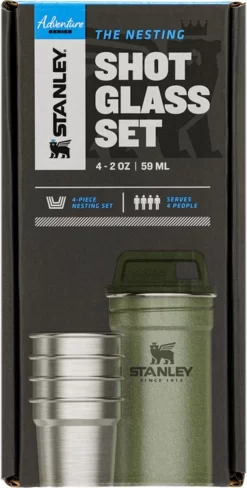 Stanley The Nesting Shot Glass Set - Hammertone Green -Korting Op Tafelgerei 608x1200