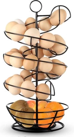 Eiermand – Eierrek – Eierhouder – Eieren – Zwart - Pasen - Tot 40 Eieren - BAULK® -Korting Op Tafelgerei 654x1200 1