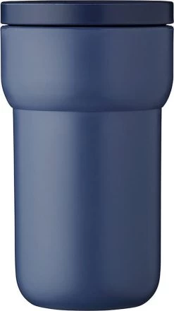 Mepal Reisbeker Ellipse 275 Ml - Houdt Je Drankje 30 Minuten Warm - Nordic Denim - Koffiebeker To Go - Lekdicht - Travel Mug