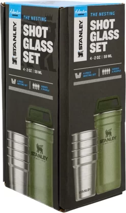 Stanley The Nesting Shot Glass Set - Hammertone Green -Korting Op Tafelgerei 714x1200